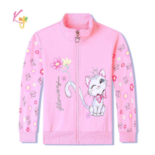 Dívčí mikina Kugo BM2407 růžová